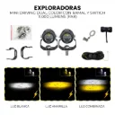 EXPLORADORAS MINI DRIVING DUAL P2X (PAR)