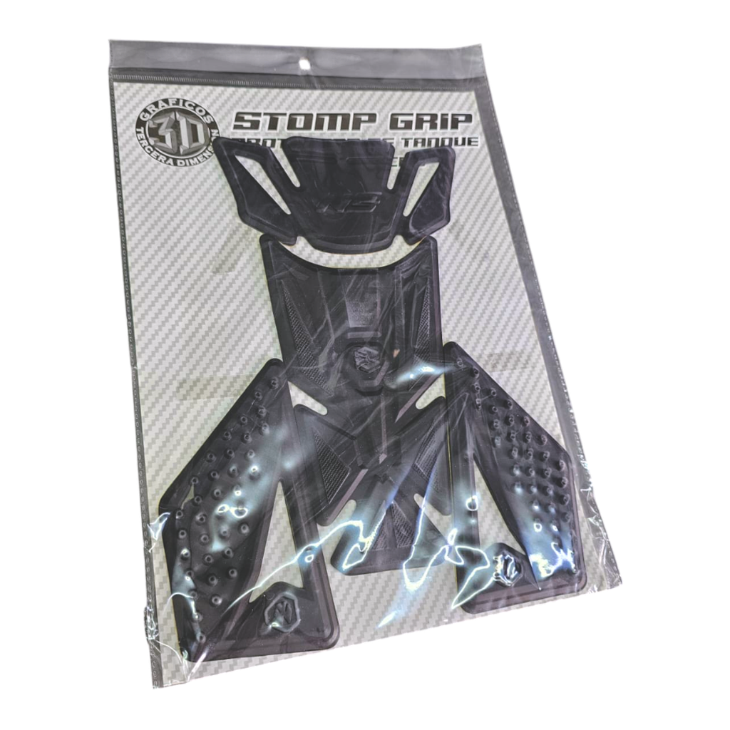[1117] STOMPGRIPS 3D BAJAJ PULSAR NS - PROTECTOR DE TANQUE (COMPLETO)