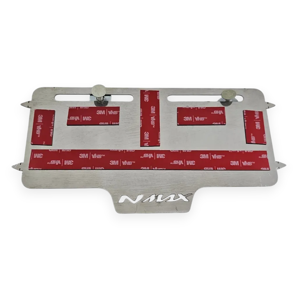 [PPAFLONS] PORTA PLACA FLOTANTE (ACERO) (NS)