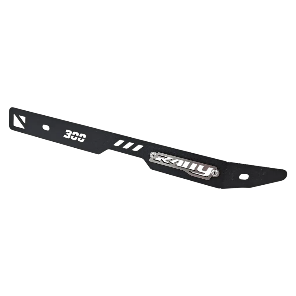 [LAEXRANE] PROTECTOR DE EXOSTO VOGE RALLY 300 - LAMINA EN ACERO (Negro)
