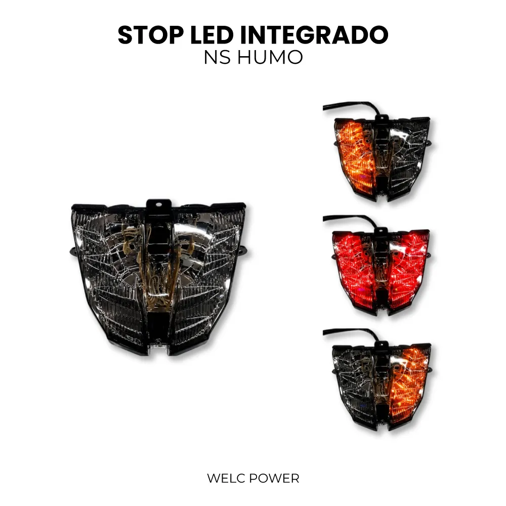 [SLIPNS] STOP LED INTEGRADO BAJAJ PULSAR NS 200 HUMO