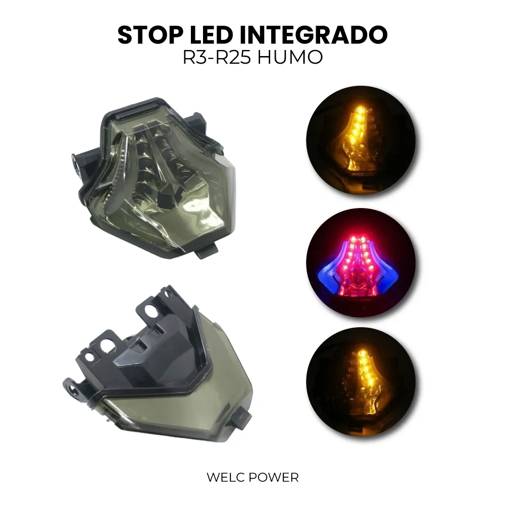 [SLIR3H] STOP LED INTEGRADO R3-R25 HUMO