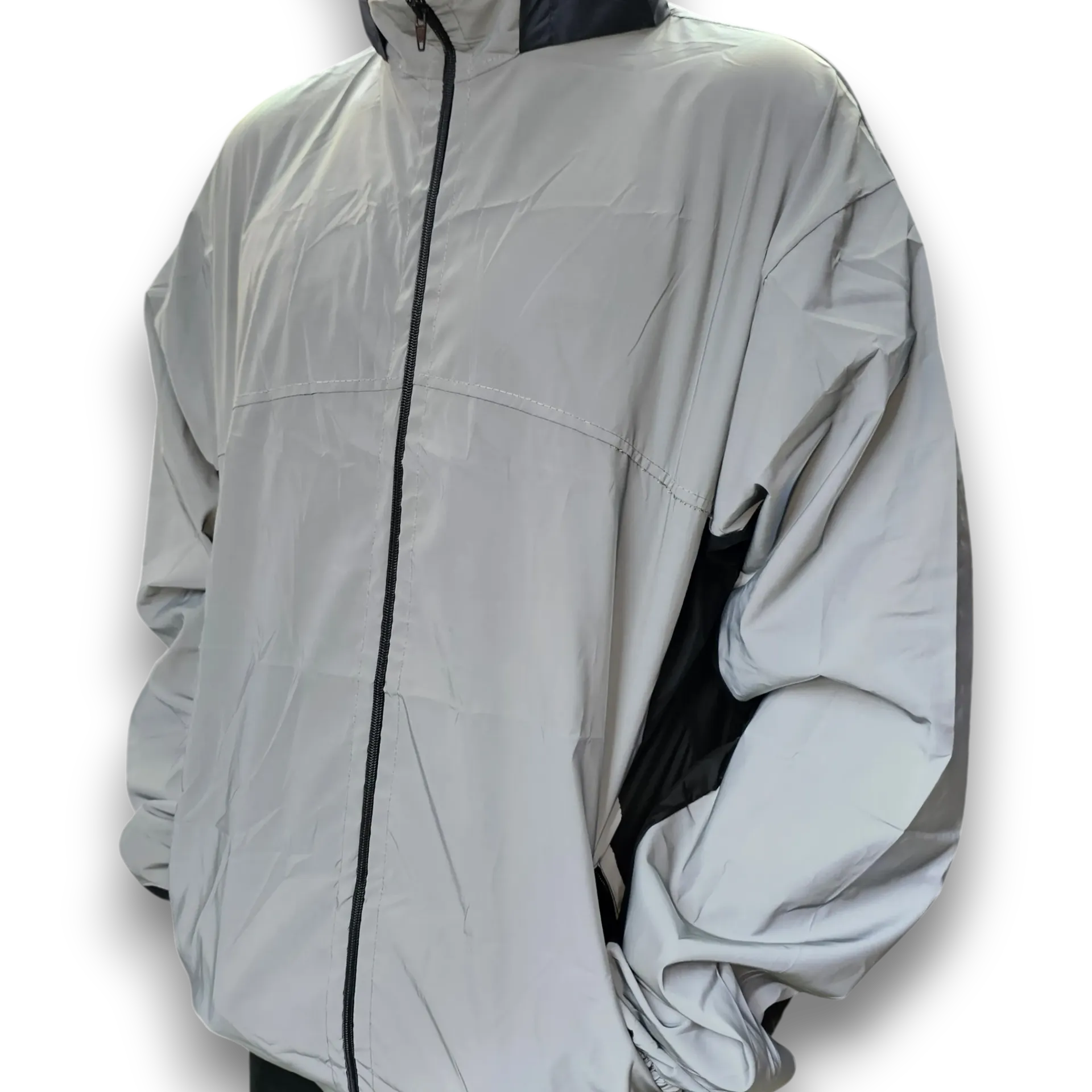 [CRFONMM] CHAQUETA REFLECTIVA FOX (Negro Mate, M)