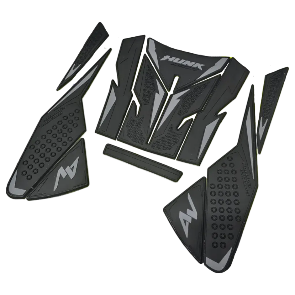 [SHH160SG] STOMPGRIPS SPECIAL HERO HUNK 160 4V - PROTECTOR DE TANQUE (COMPLETO) (Negro)
