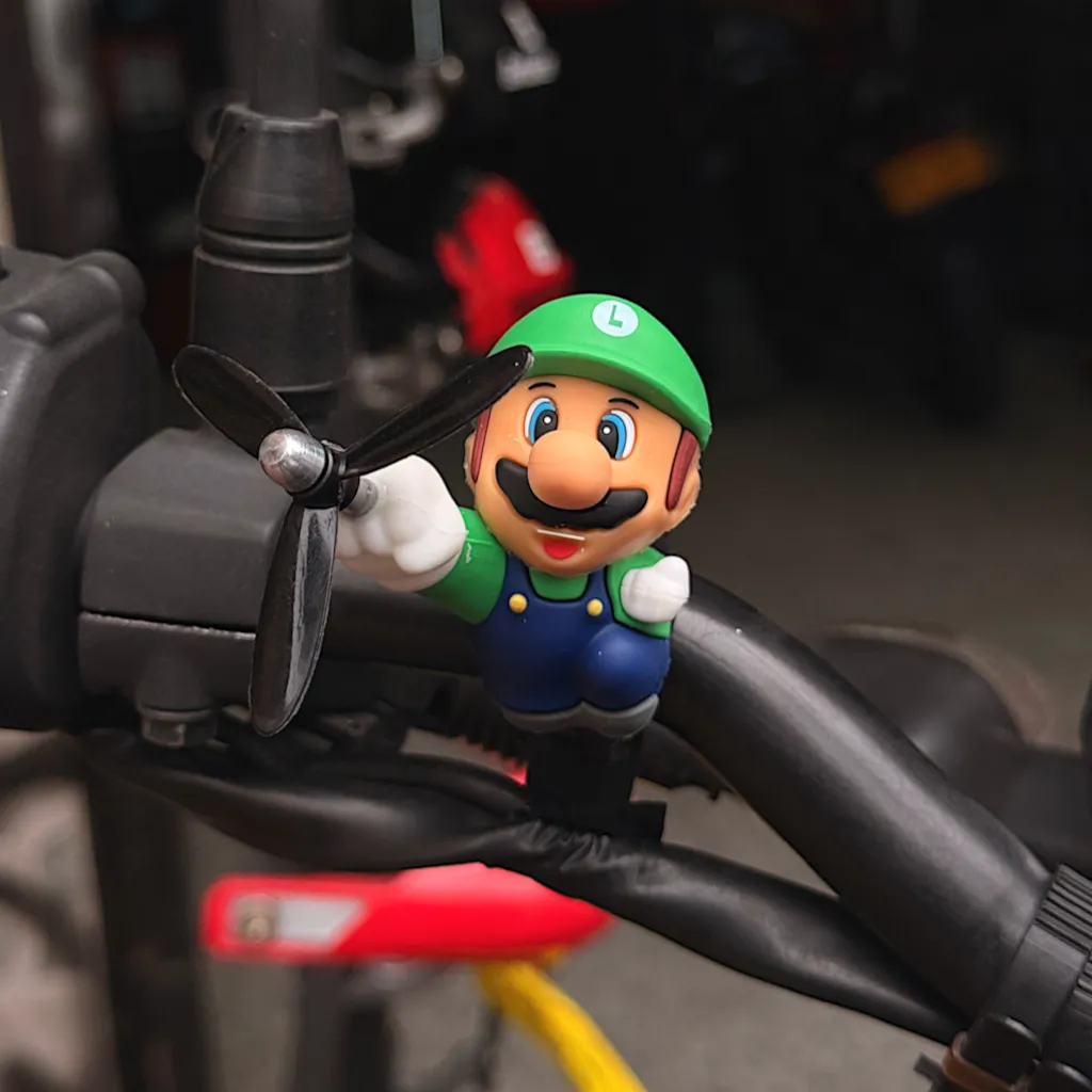 [ACM-1] ACOMPAÑANTE SUPER MARIO MOTERO (Luigi)