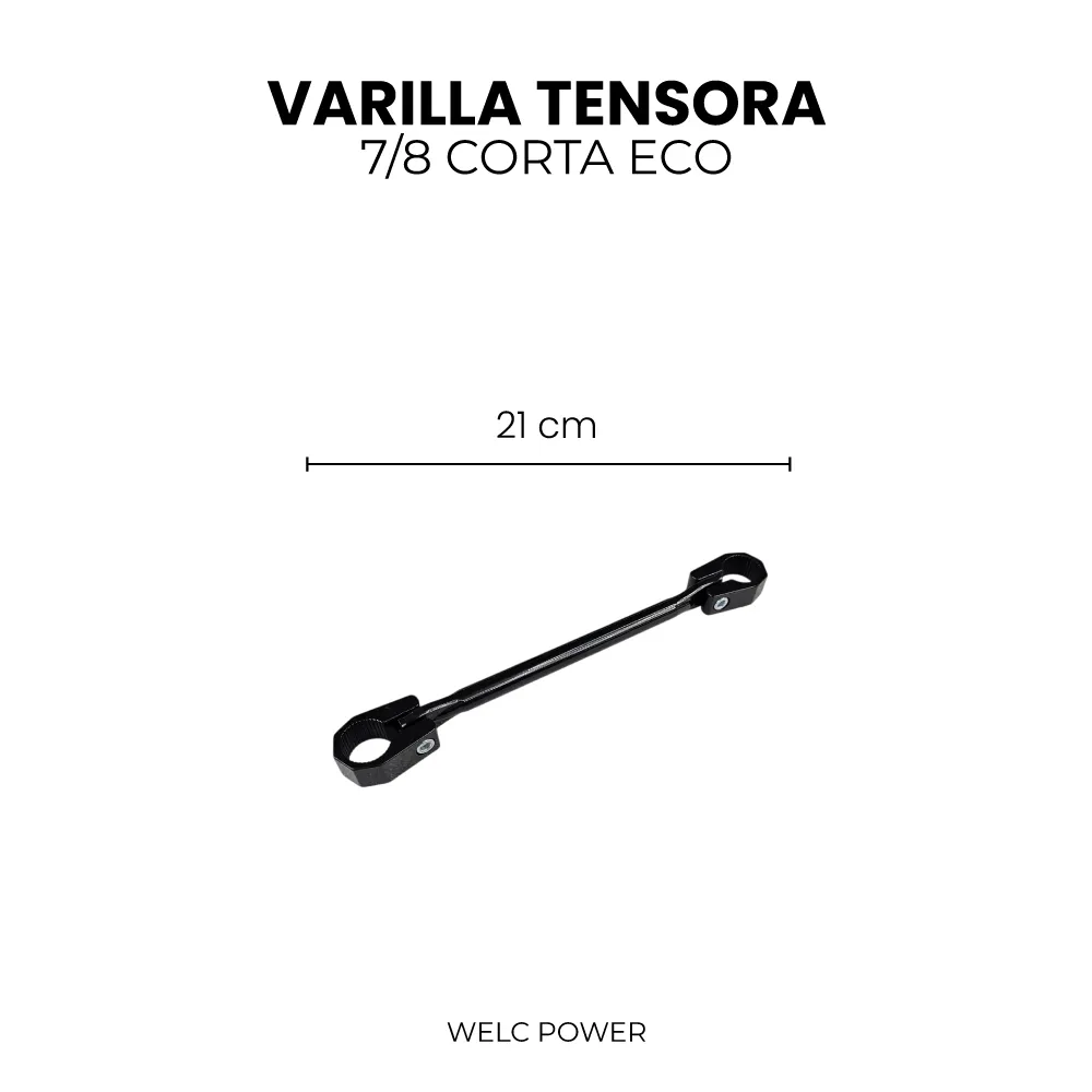 VARILLA TENSORA 7/8 ECONÓMICA CORTA