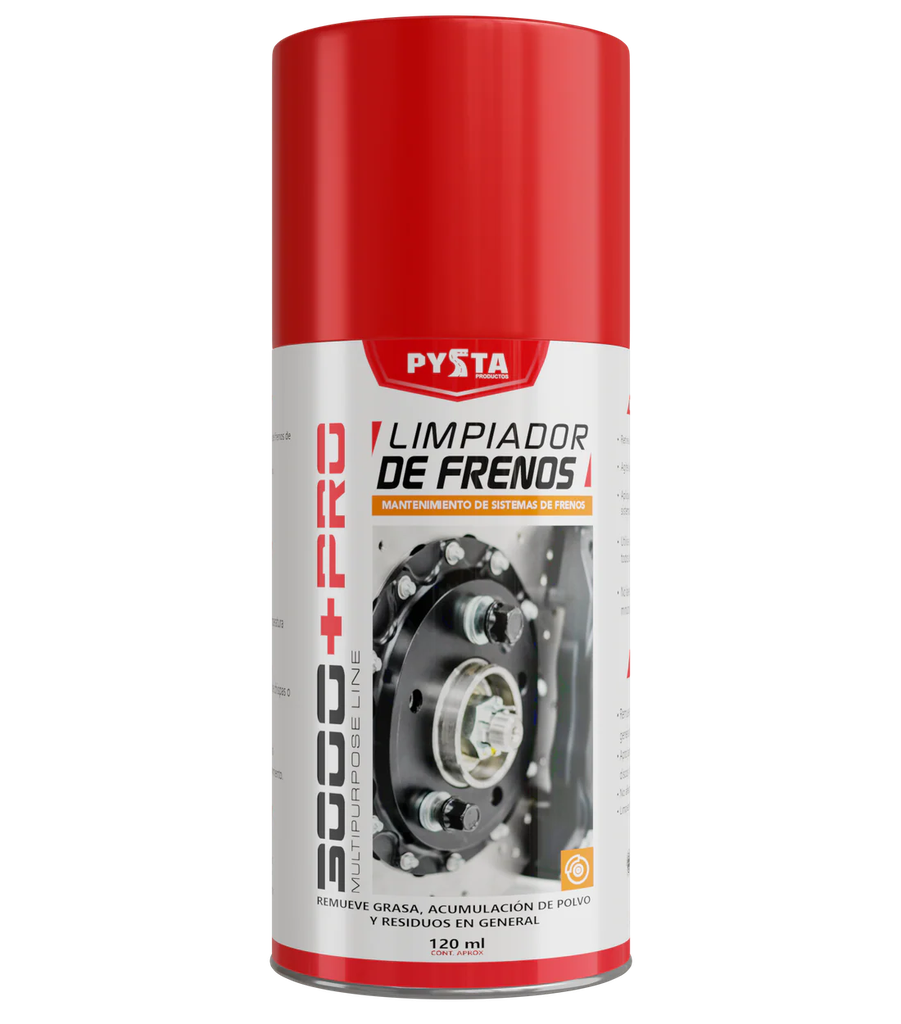 [1563] AEROSOL LIMPIADOR DE FRENOS 120 ML PYSTA