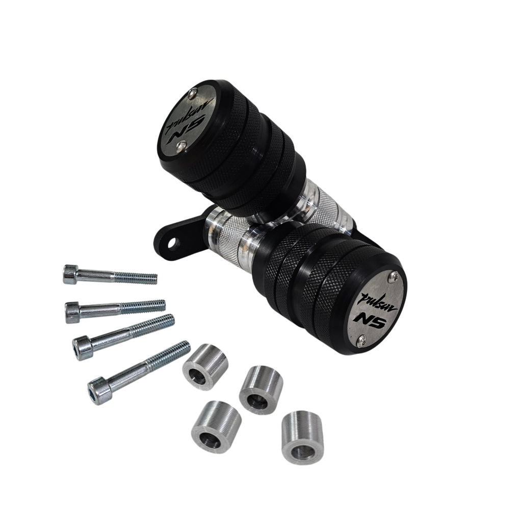 [1604] SLIDERS ALTO IMPACTO PULSAR NS400Z (2 PUNTOS DE APOYO)
