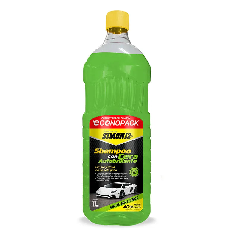 [7702155586103] SHAMPOO CERA AUTO 1LT ECONOPACK SIMONIZ