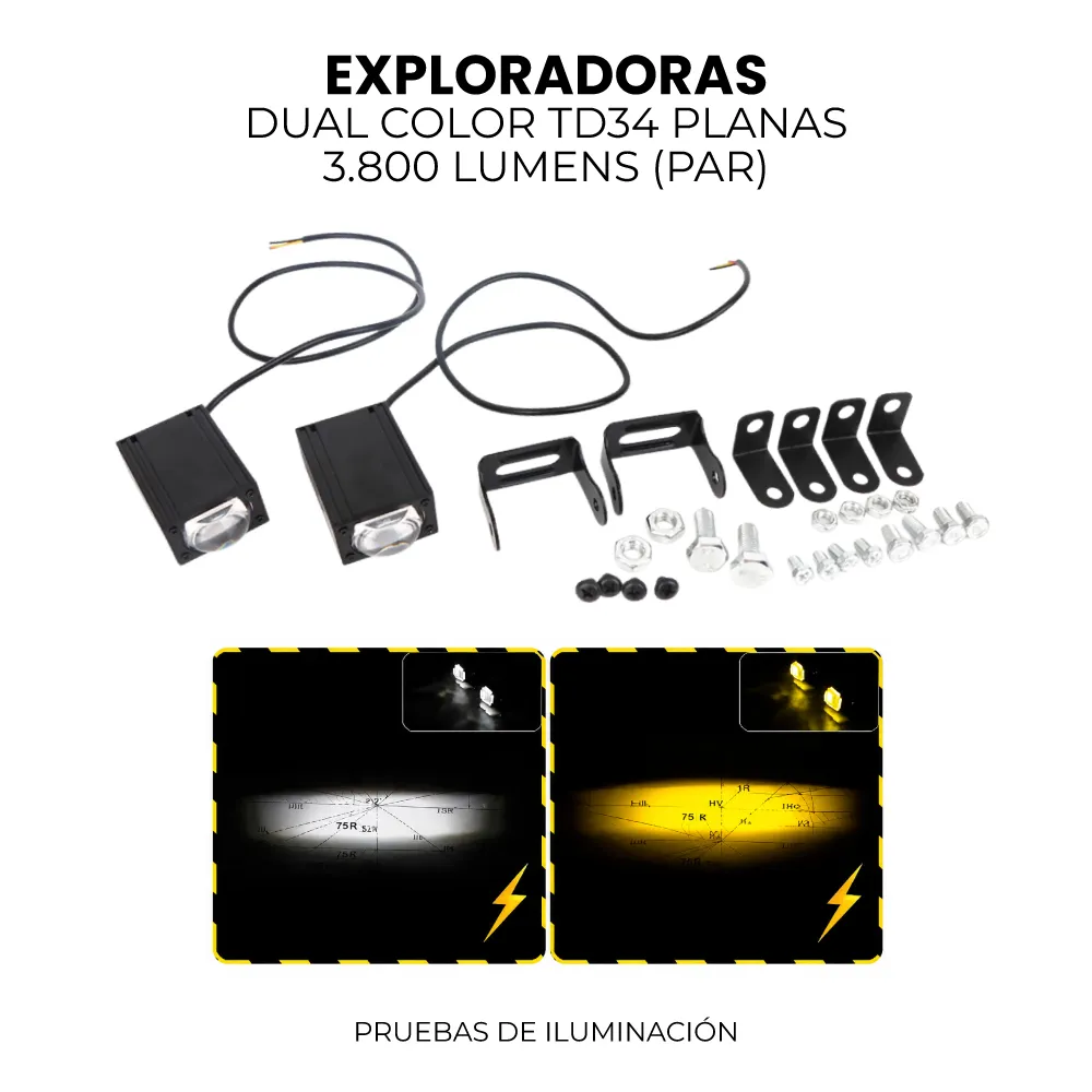 EXPLORADORAS DUAL COLOR PLANAS 921 ECO