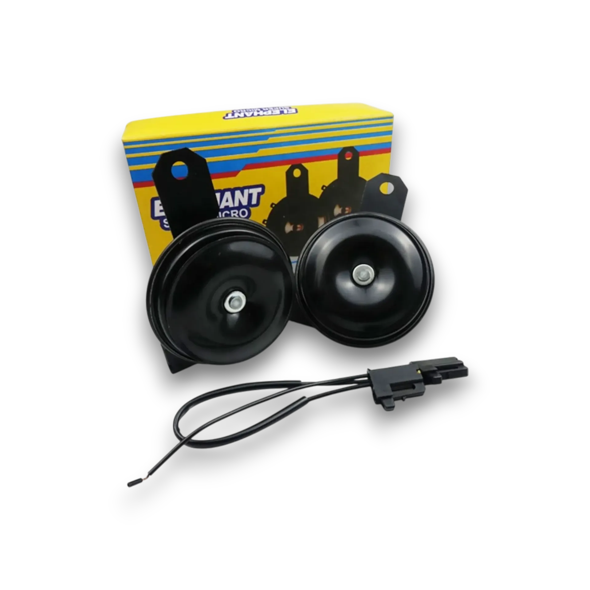 PITO DE DISCO NEGRO 85 MM PAR ELEPHANT