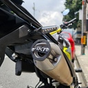RESONADOR AKT TTR 2025 - TTDS - TT 200 _ LUJO SALIDA DE EXOSTO (ACERO)