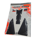 STOMPGRIPS SEVEN DESIGN 7D UNIVERSAL - VICTORY MRX ARIZONA - TVS RAIDER 125 FI - PROTECTOR DE TANQUE (COMPLETO)