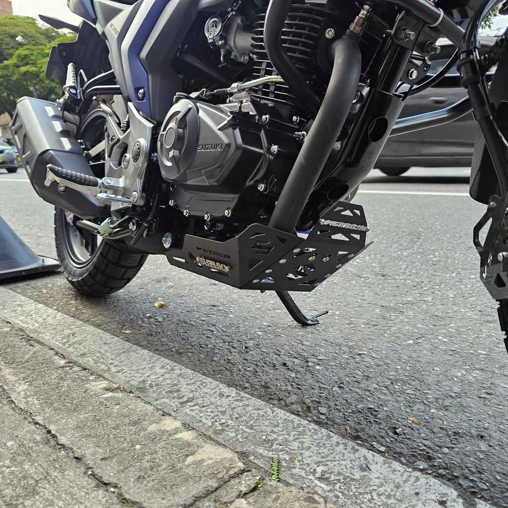 PECHERA SUZUKI VSTROM 160 ACERO - PROTECTOR DE MOTOR