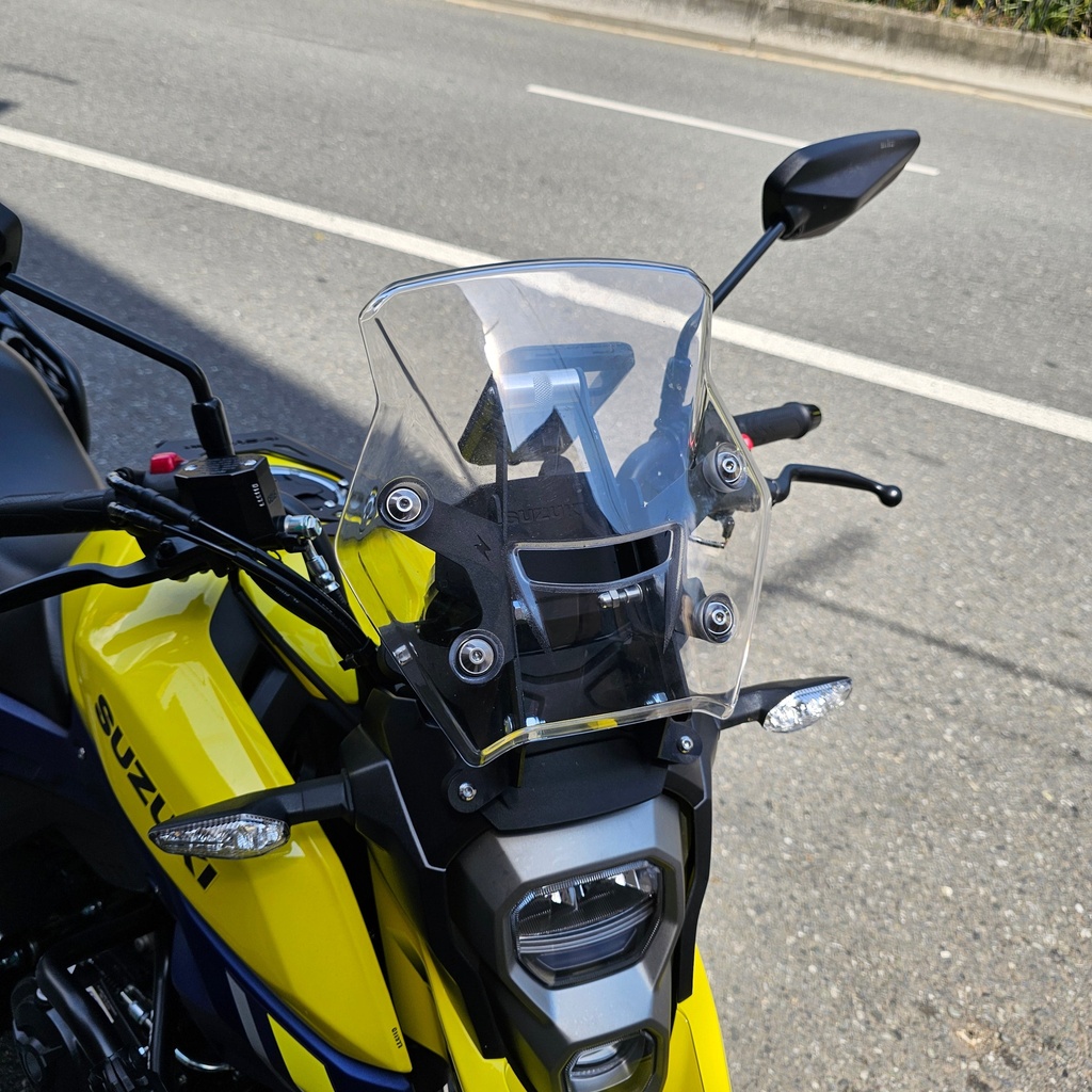 ELEVADOR O EXTENSOR DE CÚPULA + SOPORTE GPS SUZUKI VSTROM 160