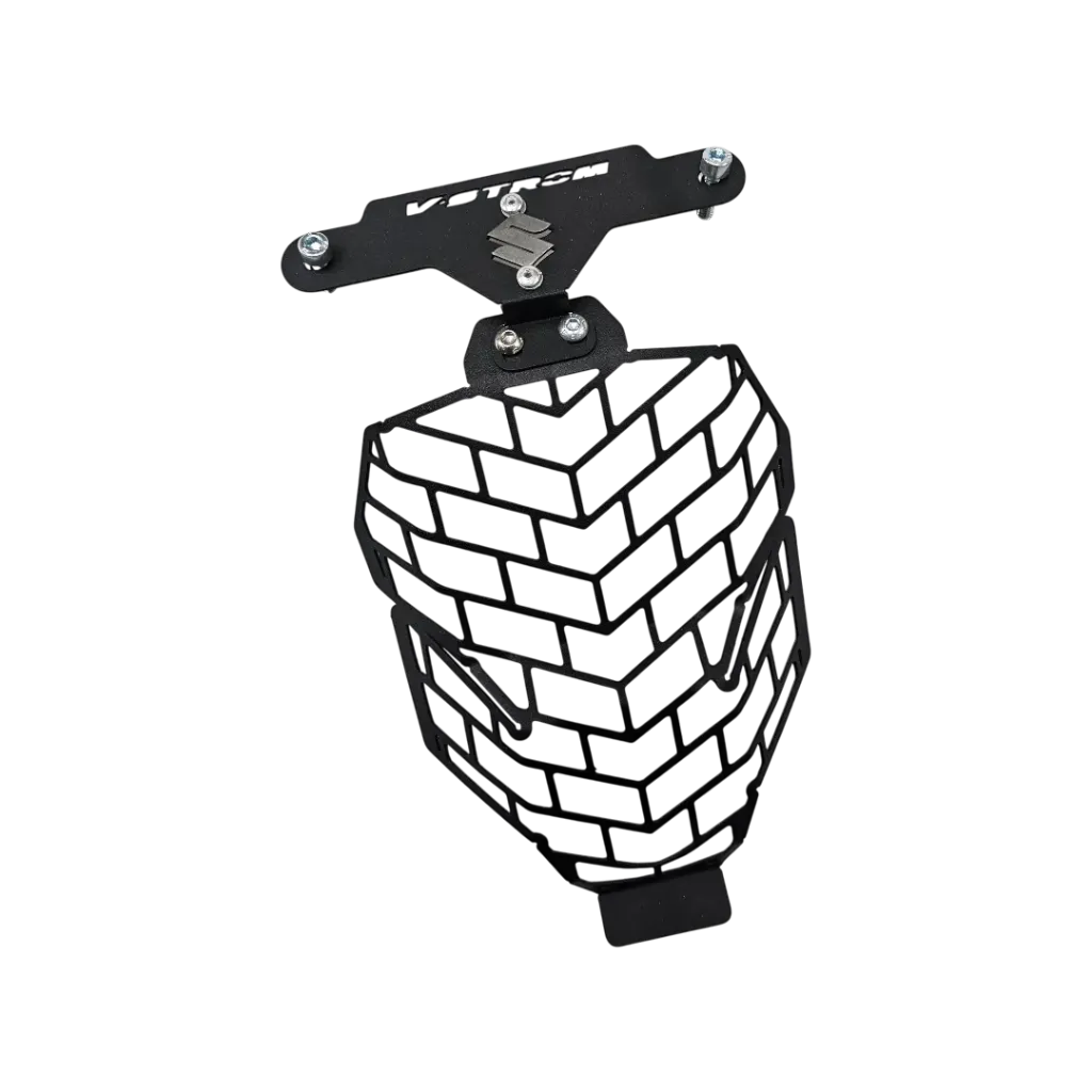 PROTECTOR DE FAROLA SUZUKI VSTROM 160 (ACERO)