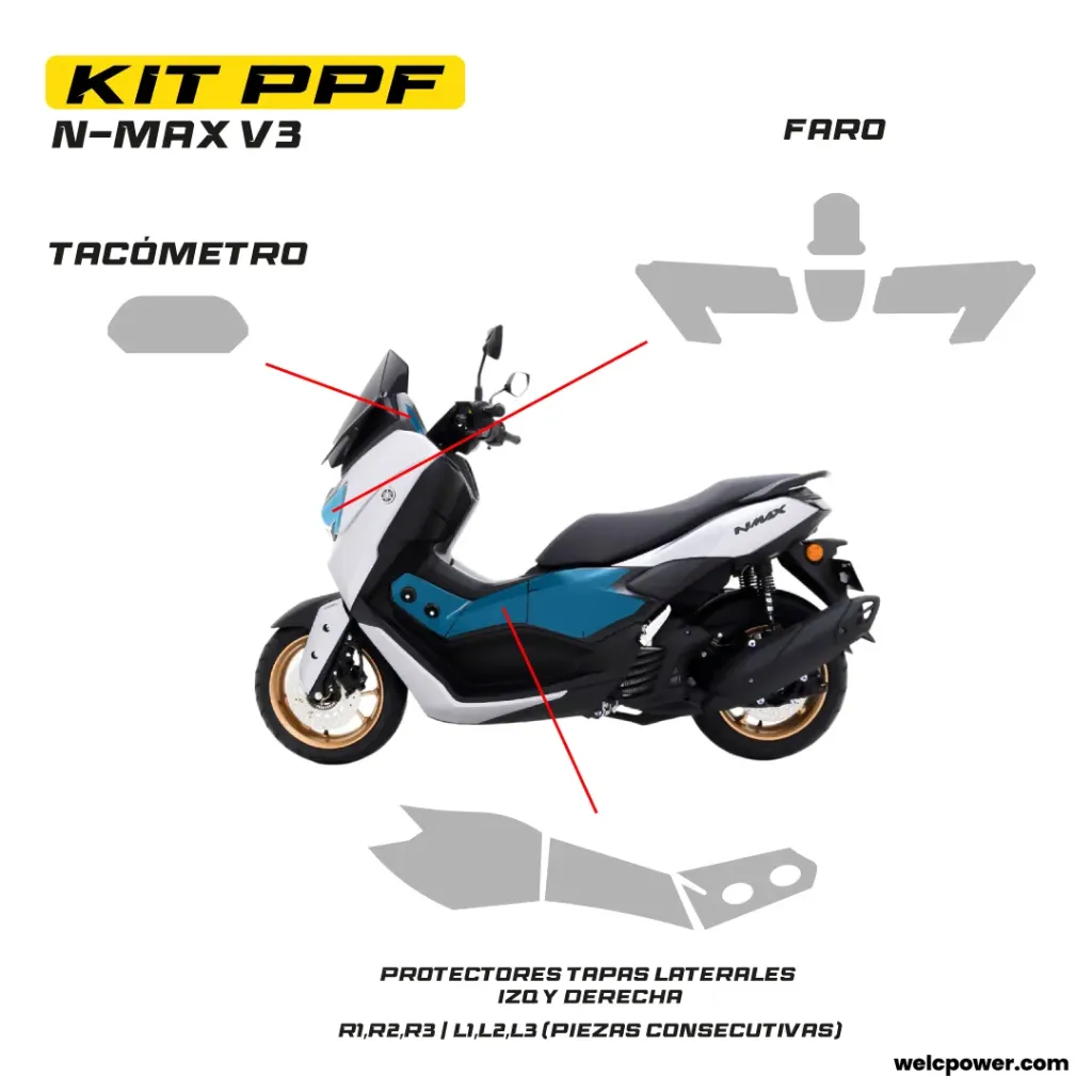 [2373] KIT PPF FP YAMAHA NMAX V3 2026