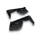 PAR ESPEJOS TIPO ALERON STEALTH MAX  VECTOR TIPO FIBRA DE CARBONO