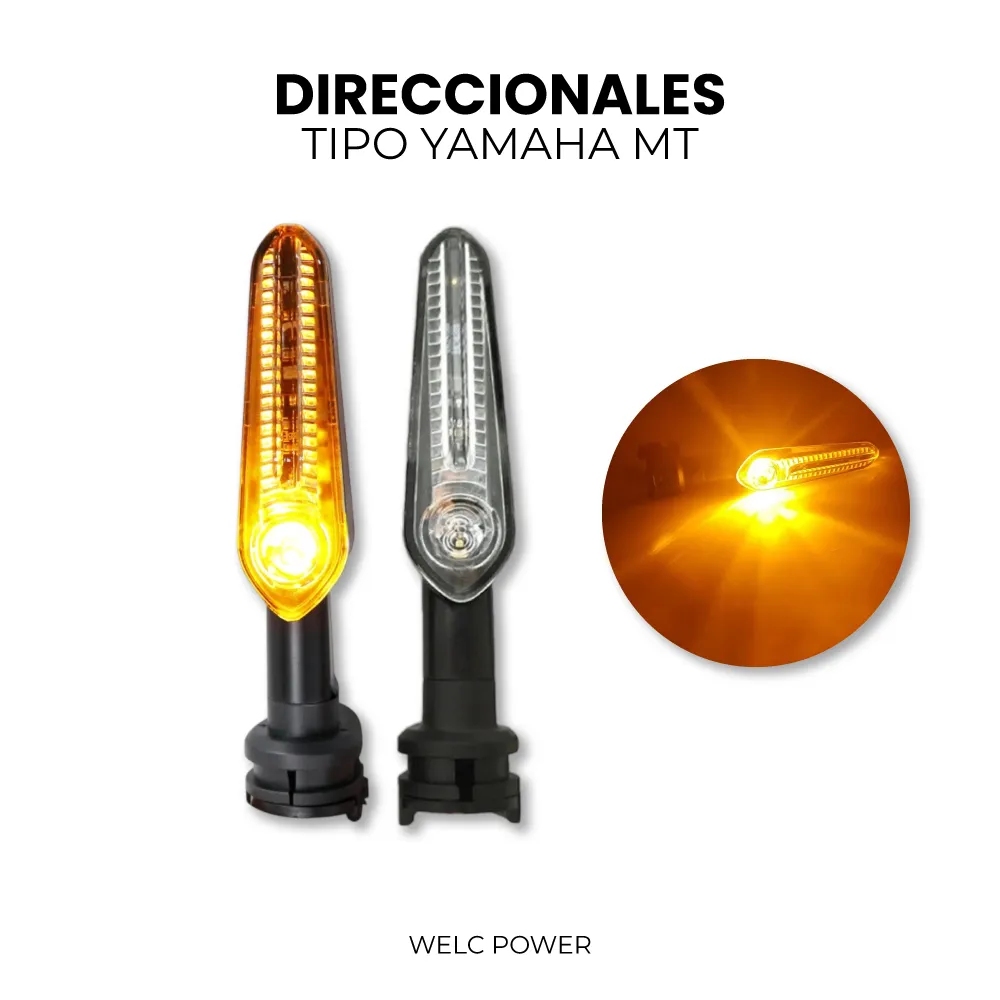 [2429] DIRECCIONALES TIPO YAMAHA MT BASE ORIGINAL (PAR)