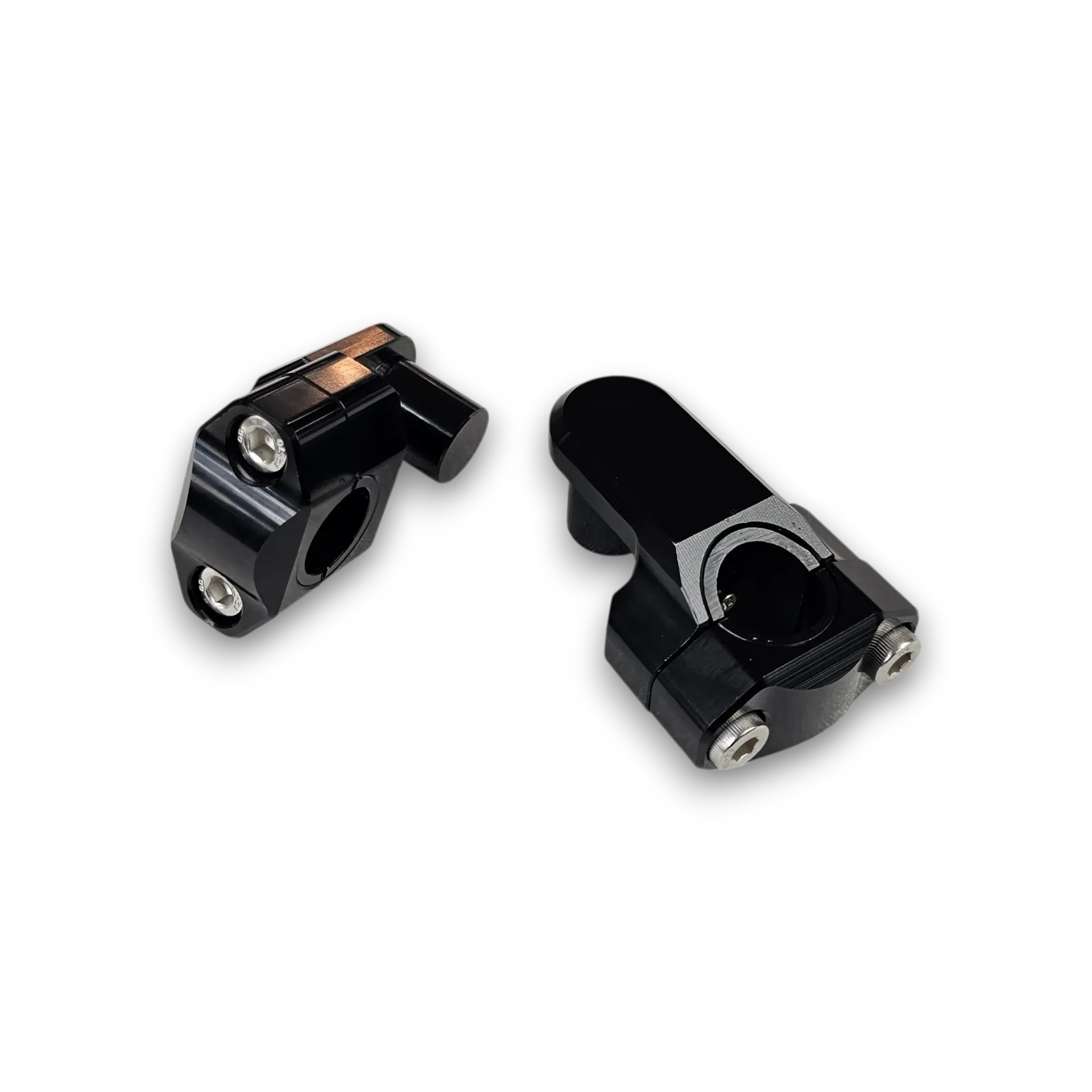 [2445] SOPORTE, EXTENSOR ARTICULADO CNC NEGRO CON CALZAS ECONOMICO
