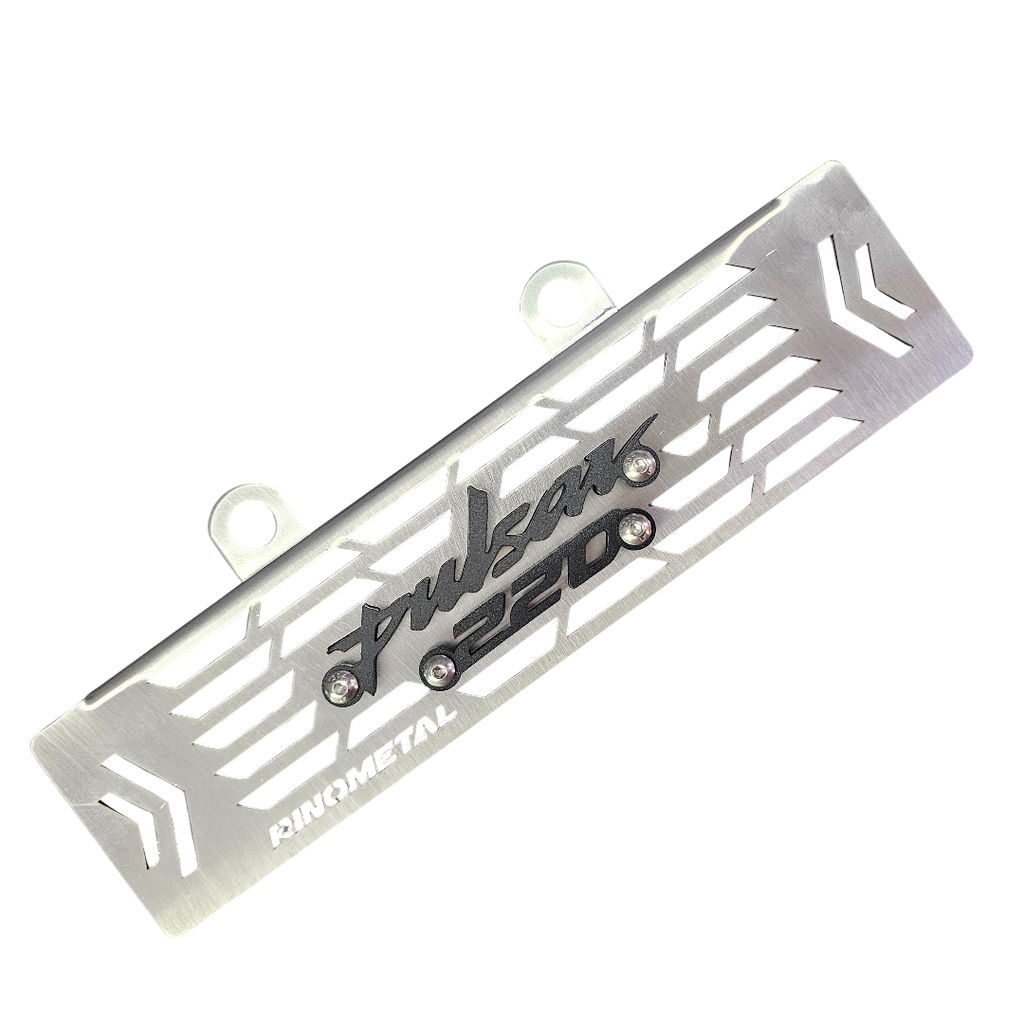 PROTECTOR DE RADIADOR BAJAJ PULSAR 220 (ACERO)