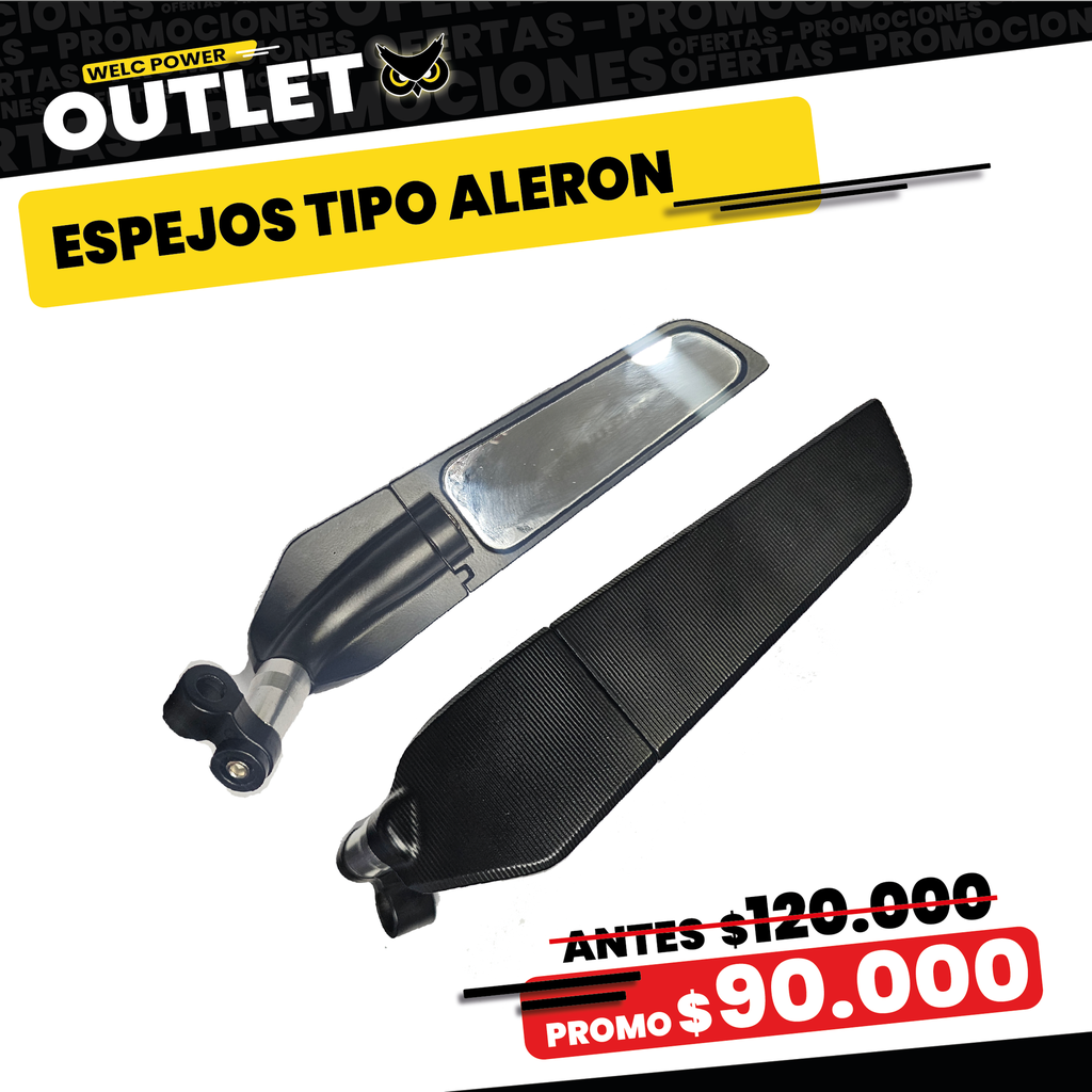 [916] ESPEJOS TIPO ALERÓN