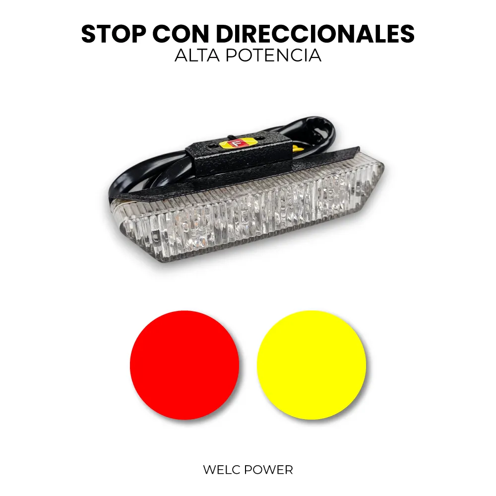 [392] STOP CON DIRECCIONALES ALTA POTENCIA