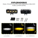 PAR EXPLORADORAS DUAL COLOR 4 LENTES CON CARCASA LINEA ECO
