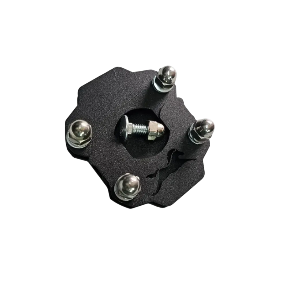 [335A] SOPORTE DE PATA - CHANCLA TVS APACHE (Negro)