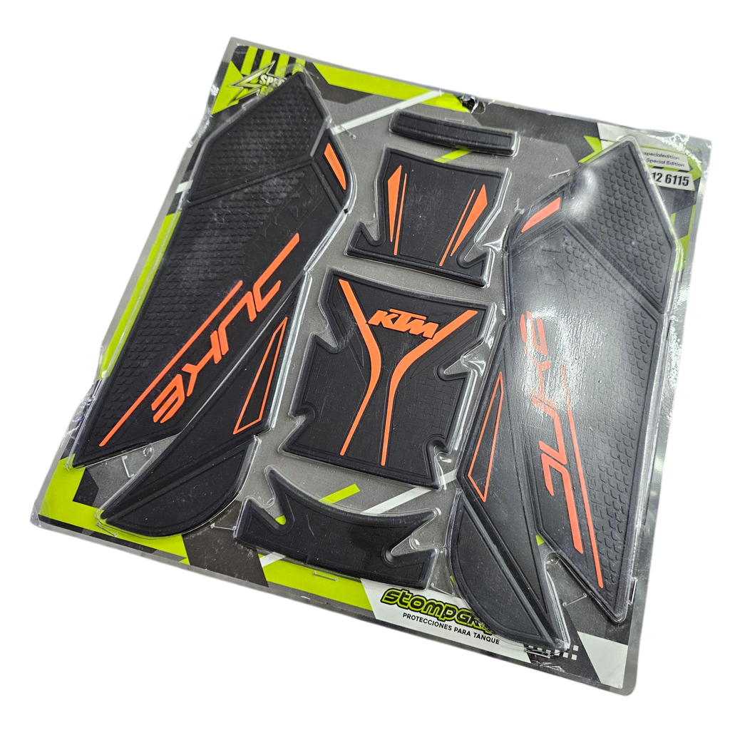[1780B] STOMPGRIPS SPECIAL KTM DUKE G1/NG - PROTECTOR DE TANQUE (COMPLETO) (Naranja)