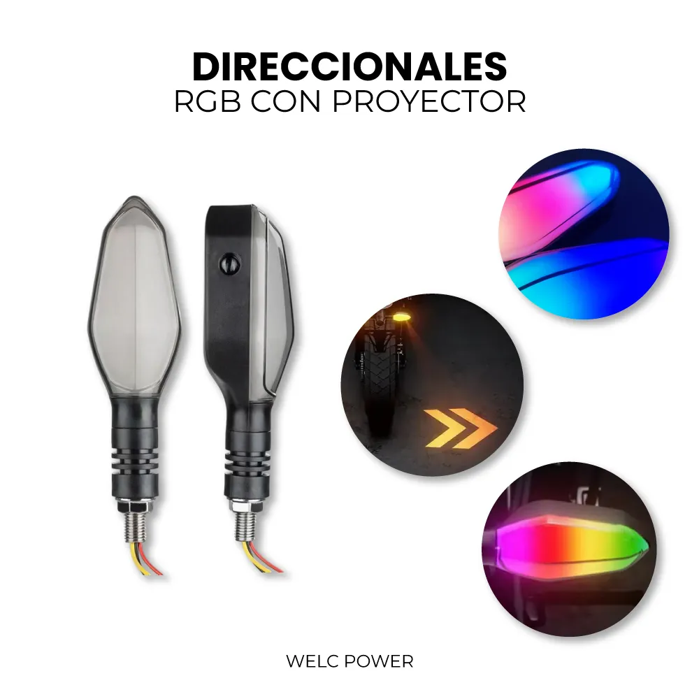 [637] PAR DIRECCIONALES RGB CON PROYECTOR