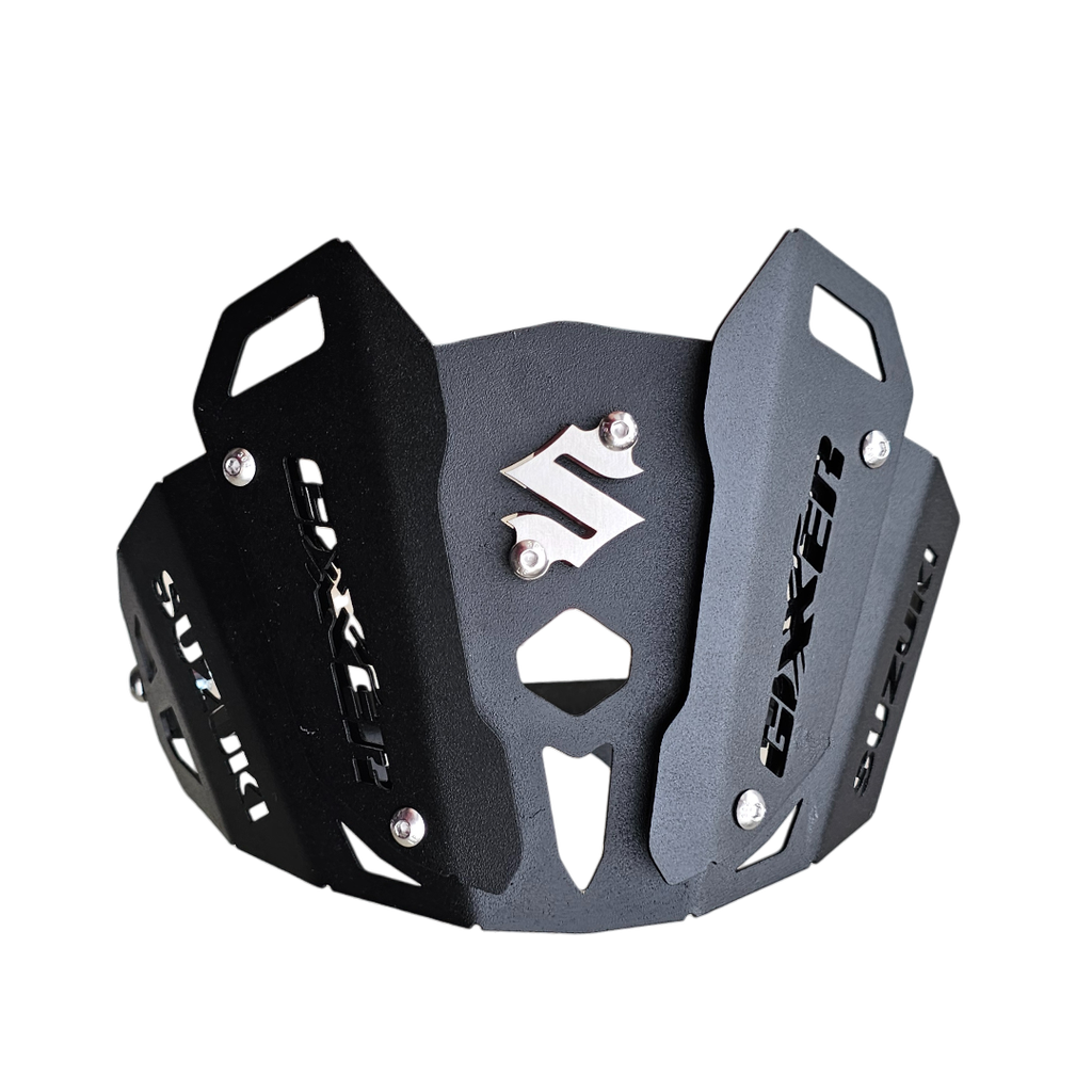 [2226] CUPULA EN ACERO SUZUKI GIXXER 150 FI/250 FI (ACERO) (Negro)