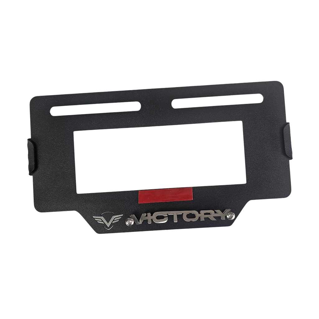 PORTA PLACA VICTORY (ACERO)