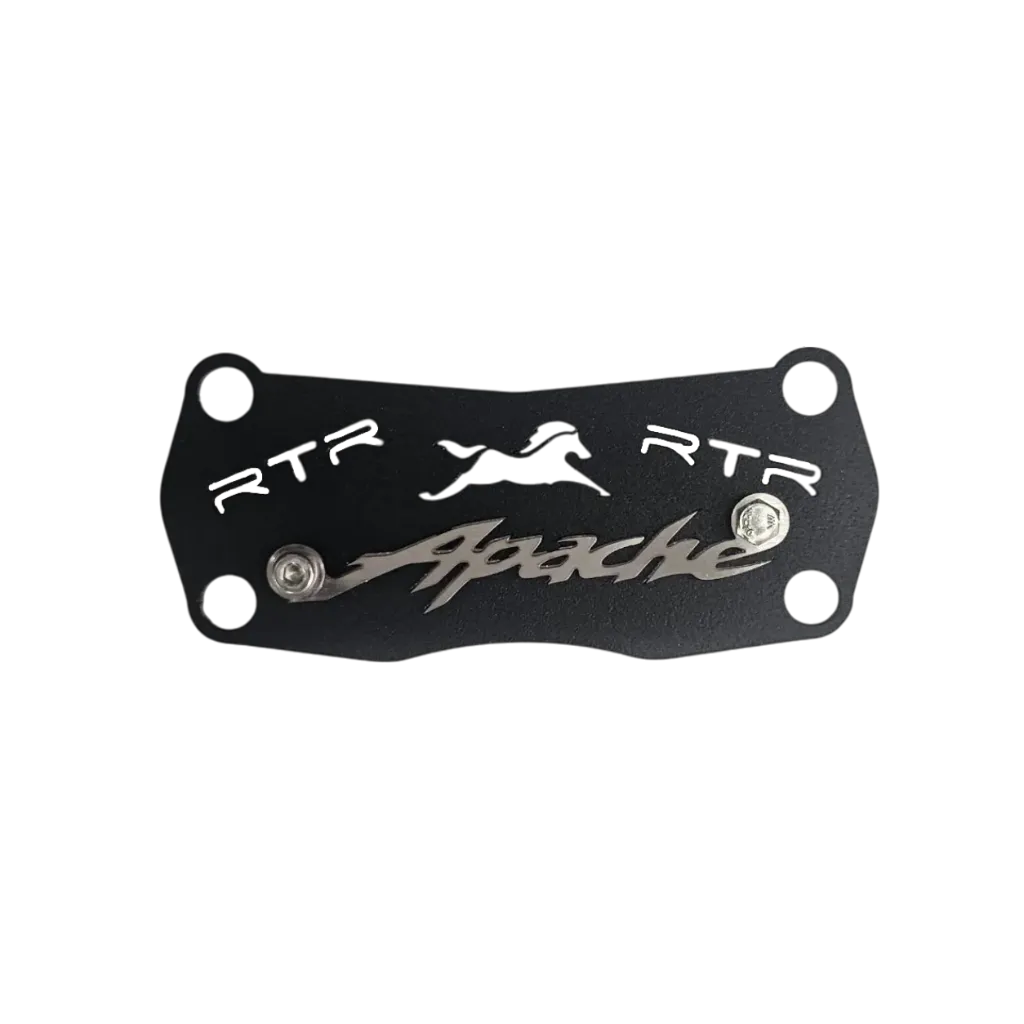 [1356] ACUTRAX TVS APACHE 160 4V (ACERO) (Negro)