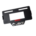 PORTA PLACA AKT (ACERO)