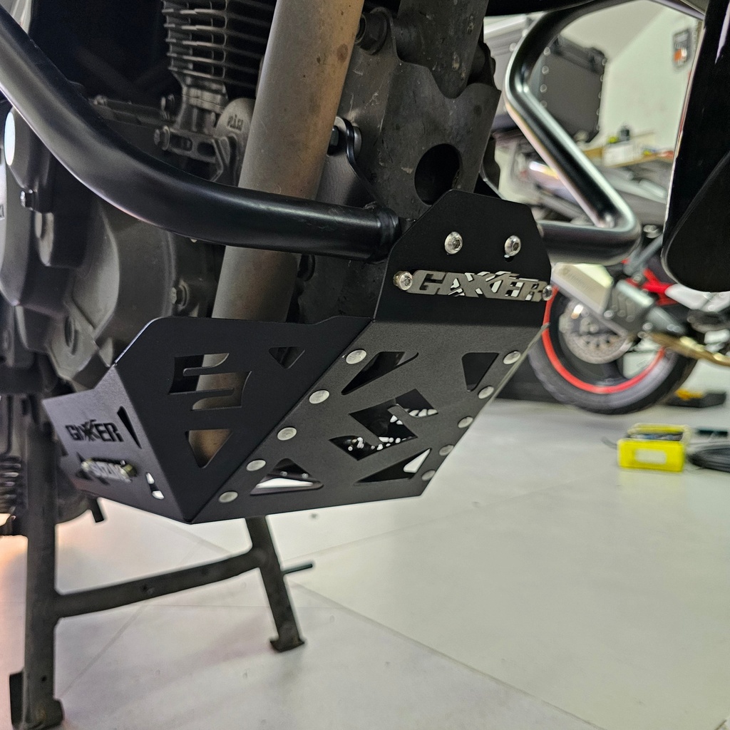PECHERA SUZUKI GIXXER 150 FI ACERO - PROTECTOR DE MOTOR