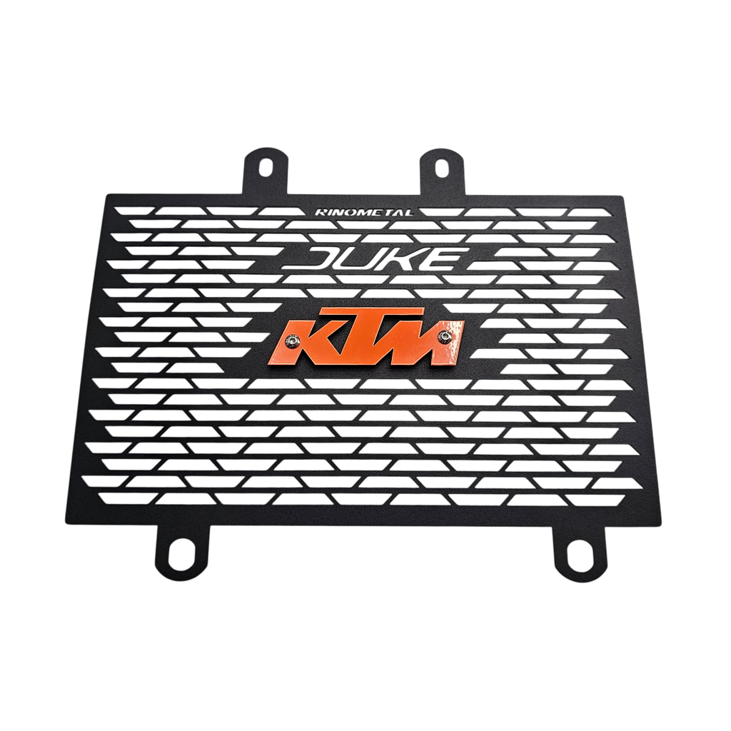[2348] PROTECTOR DE RADIADOR KTM DUKE 200/250/390 NG (ACERO) (Negro)