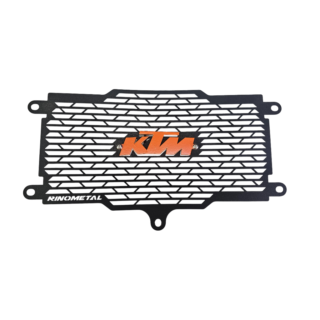 [2351] PROTECTOR DE RADIADOR KTM DUKE G3 - KTM 390 ADVENTURE R/X (ACERO) (Negro)