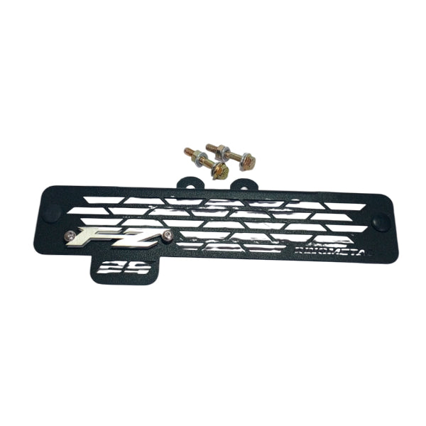 [258] PROTECTOR DE RADIADOR YAMAHA FZ25 (ACERO) (Negro)