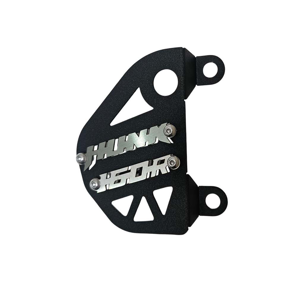 [1741] PROTECTOR DE CALIPER HERO HUNK 160 (ACERO) (Negro)