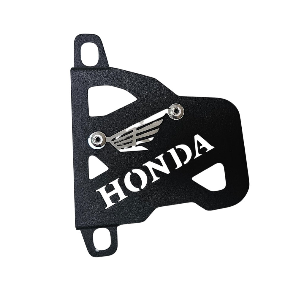 [1855] PROTECTOR DE CALIPER HONDA XRE 300 - ABS (ACERO) (Negro)