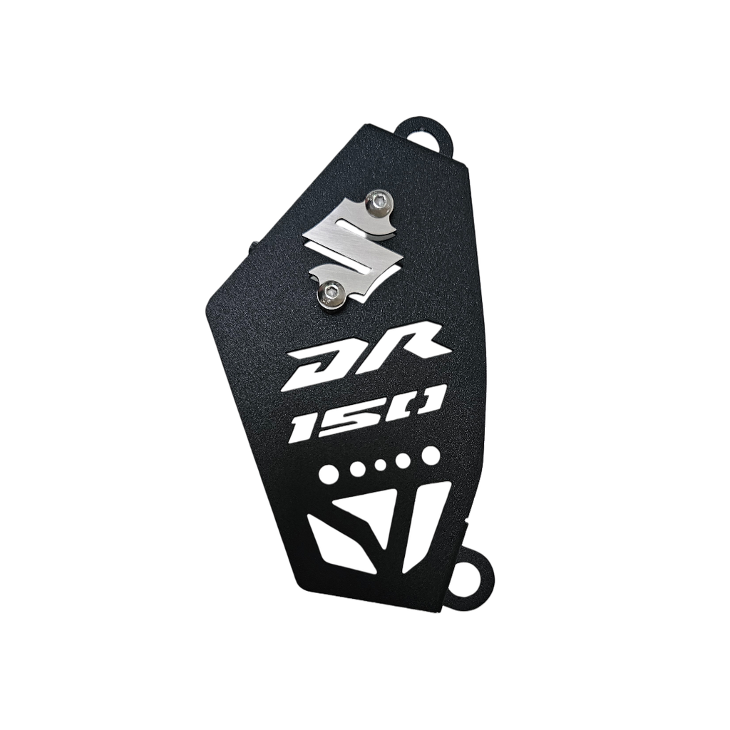 [1685] PROTECTOR DE CALIPER SUZUKI DR 150 (ACERO) (Negro)