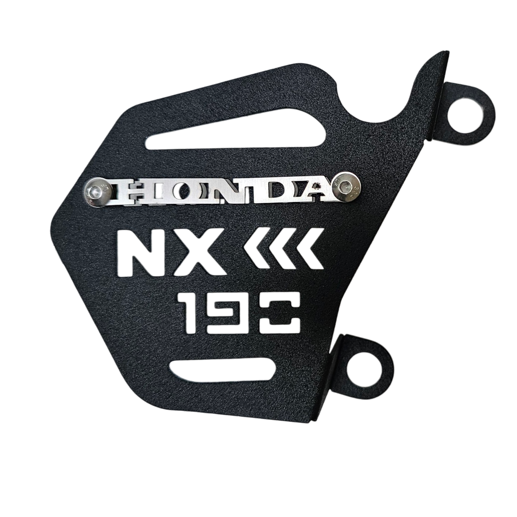 PROTECTOR DE CALIPER HONDA NX 190 (ACERO)