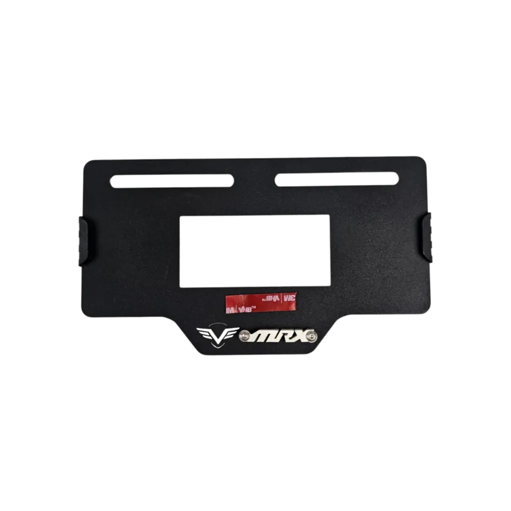PORTA PLACA VICTORY MRX (ACERO)