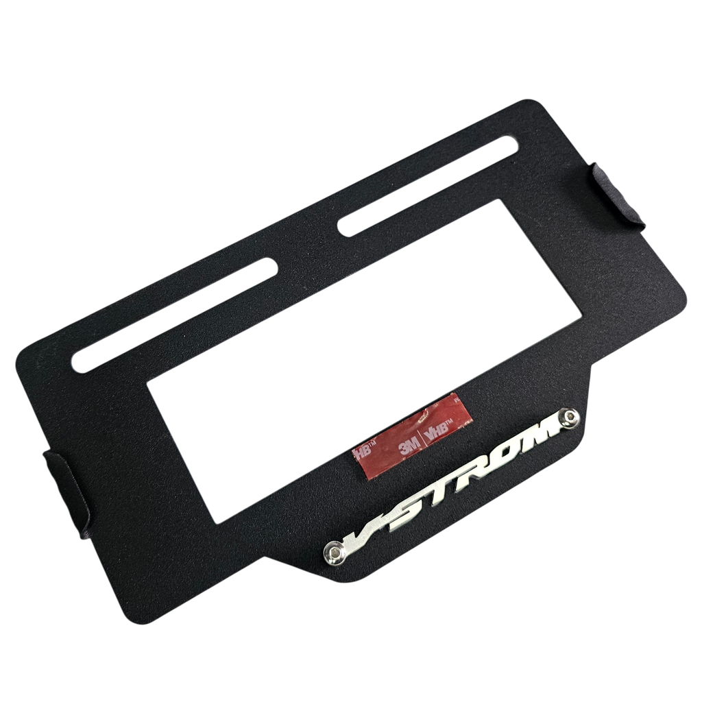 PORTA PLACA SUZUKI VSTROM (ACERO)