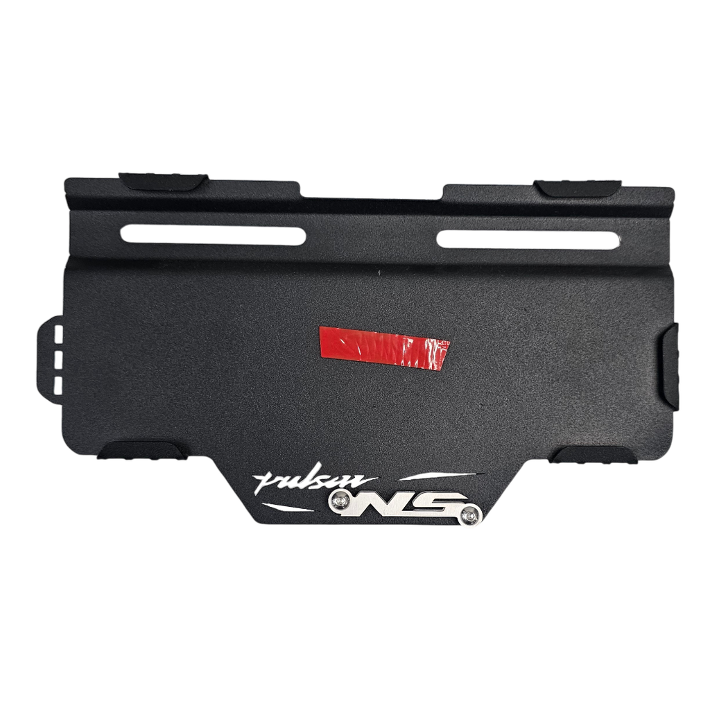 PORTA PLACA BAJAJ PULSAR NS400Z SIN PERFORAR (ACERO)