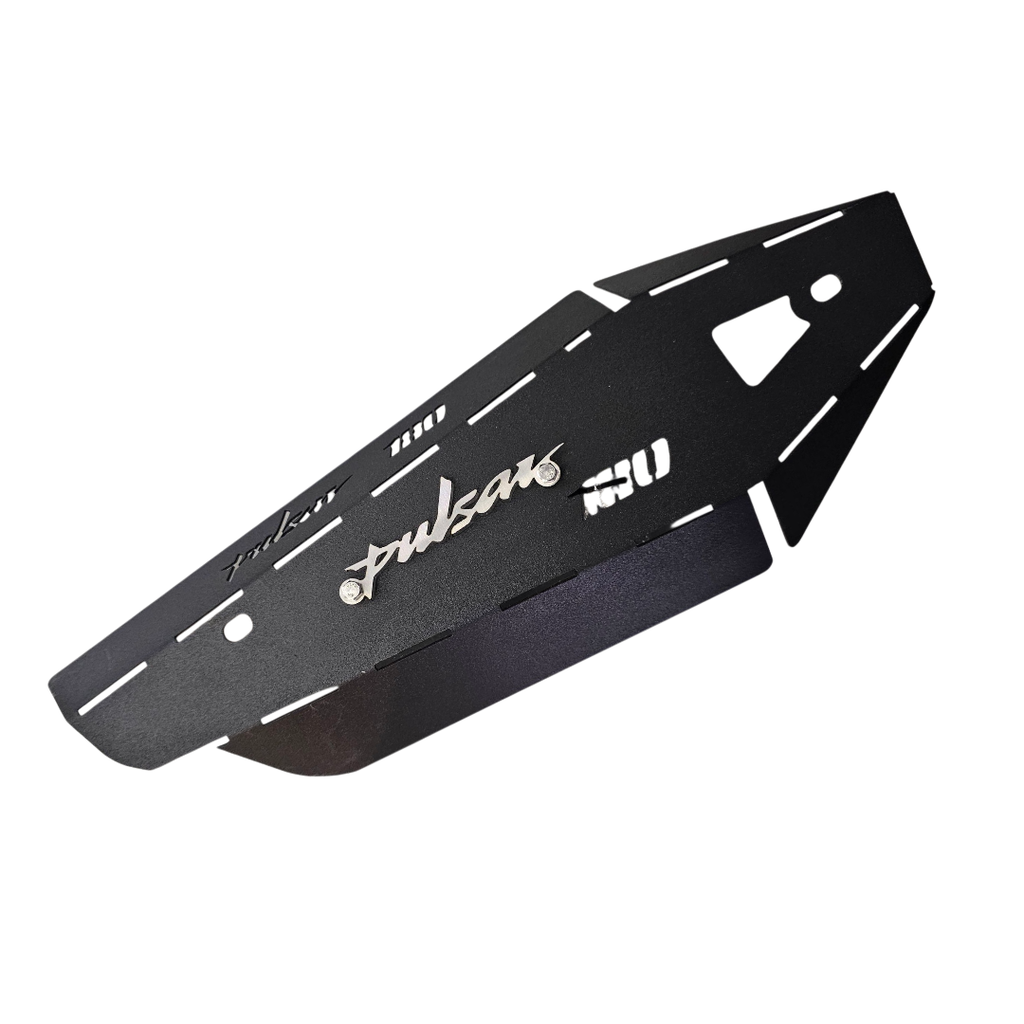 [1354] PROTECTOR DE EXOSTO PULSAR 180 - LAMINA EN ACERO (Negro)