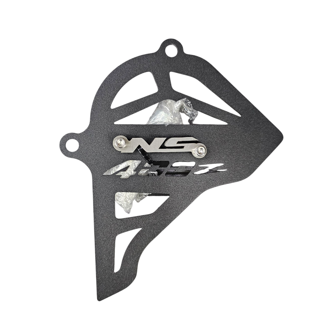 PROTECTOR TAPA PIÑON BAJAJ PULSAR NS400Z (ACERO)