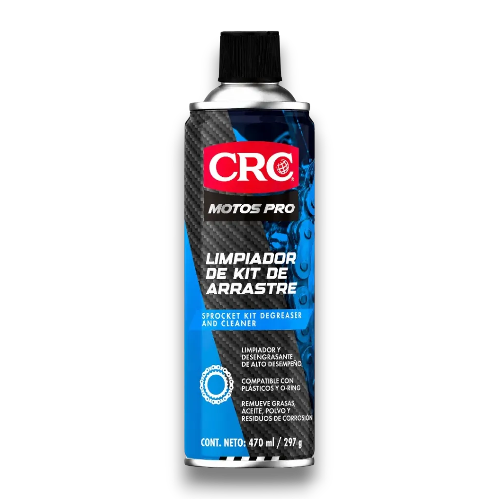 LIMPIADOR KIT DE ARRASTRE MOTOS PRO-470 ML CRC