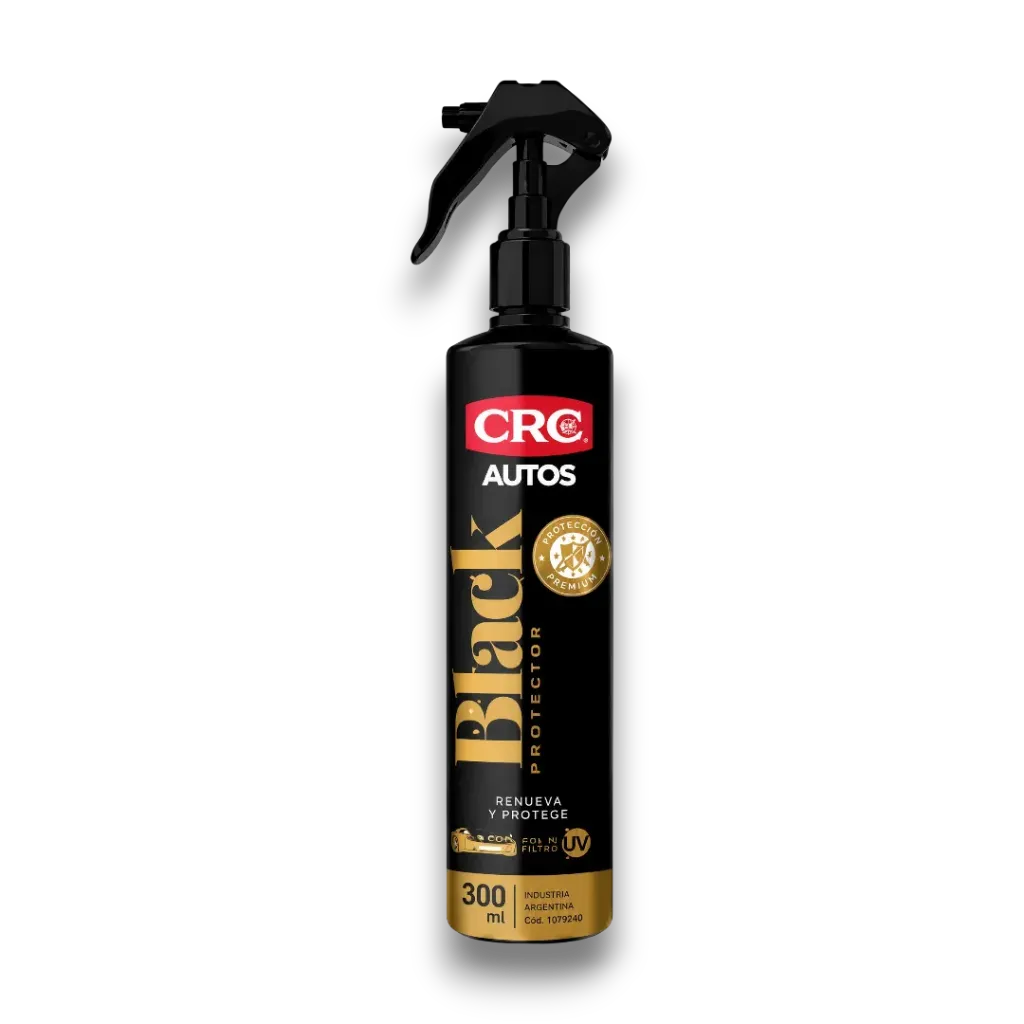 [2505] SILICONA PROTECTOR BLACK 300ML CRC AUTO